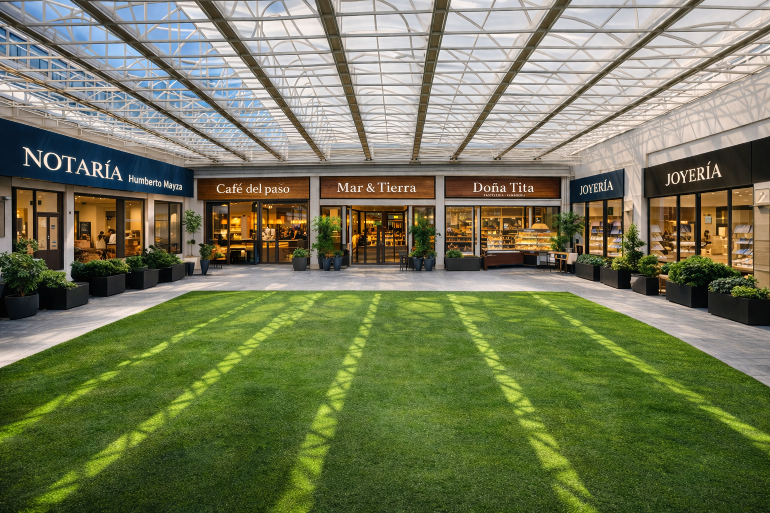 Patio interior